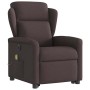Sillón masaje eléctrico reclinable elevable tela marrón oscuro von , Sessel - Ref: Foro24-3303169, Preis: 315,94 €, Rabatt: %