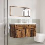 Juego de muebles de baño 3 piezas madera ingeniería envejecida by , Bathroom furniture - Ref: Foro24-3328587, Price: 273,75 €...
