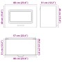 Mueble de pared de cocina Kalmar madera ingeniería sonoma gris von , Küchenschränke - Ref: Foro24-853603, Preis: 56,71 €, Rab...