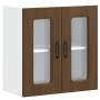 Armario pared cocina puerta de cristal Kalmar roble marrón von , Küchenschränke - Ref: Foro24-853674, Preis: 69,24 €, Rabatt: %