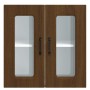 Armario pared cocina puerta de cristal Kalmar roble marrón von , Küchenschränke - Ref: Foro24-853674, Preis: 69,24 €, Rabatt: %