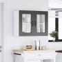 Armario pared cocina puerta de cristal Kalmar negra von , Küchenschränke - Ref: Foro24-853608, Preis: 97,08 €, Rabatt: %