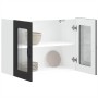 Armario pared cocina puerta de cristal Kalmar negra von , Küchenschränke - Ref: Foro24-853608, Preis: 97,08 €, Rabatt: %