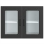 Armario pared cocina puerta de cristal Kalmar negra von , Küchenschränke - Ref: Foro24-853608, Preis: 97,08 €, Rabatt: %