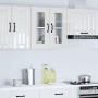 Armario pared cocina puerta cristal Kalmar blanca alto brillo von , Küchenschränke - Ref: Foro24-853669, Preis: 73,91 €, Raba...