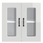 Armario pared cocina puerta cristal Kalmar blanca alto brillo von , Küchenschränke - Ref: Foro24-853669, Preis: 73,91 €, Raba...