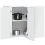 Mueble esquinero cocina Lucca madera contrachapada gris cemento von , Küchenschränke - Ref: Foro24-853861, Preis: 81,82 €, Ra...
