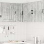 Mueble esquinero cocina Lucca madera contrachapada gris cemento von , Küchenschränke - Ref: Foro24-853861, Preis: 81,82 €, Ra...