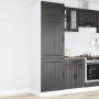 Mueble de cocina Lucca de madera contrachapada negro von , Küchenschränke - Ref: Foro24-853868, Preis: 201,73 €, Rabatt: %