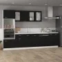 Armario bajo cajón cocina madera ingeniería negro 40x46x81,5cm de vidaXL, Armarios de cocina - Ref: Foro24-801213, Precio: 67...