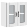 Armario pared cocina puerta de cristal Lucca blanca de , Armarios de cocina - Ref: Foro24-853907, Precio: 71,00 €, Descuento: %