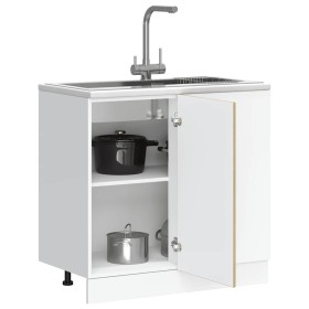 Mueble bajo de cocina Kalmar madera ingeniería de roble sonoma by , Kitchen cabinets - Ref: Foro24-854321, Price: 81,26 €, Di...
