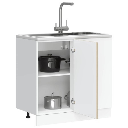 Mueble bajo de cocina Kalmar madera ingeniería de roble sonoma by , Kitchen cabinets - Ref: Foro24-854321, Price: 81,26 €, Di...