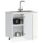 Mueble bajo de cocina Kalmar madera ingeniería de roble sonoma by , Kitchen cabinets - Ref: Foro24-854321, Price: 81,26 €, Di...
