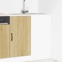 Mueble bajo de cocina Kalmar madera ingeniería de roble sonoma by , Kitchen cabinets - Ref: Foro24-854321, Price: 81,26 €, Di...