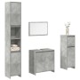 Juego muebles de baño 4 pzas madera contrachapada gris hormigón by , Bathroom furniture - Ref: Foro24-3324849, Price: 159,36 ...