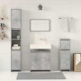 Juego muebles de baño 4 pzas madera contrachapada gris hormigón by , Bathroom furniture - Ref: Foro24-3324849, Price: 159,36 ...