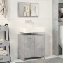 Armario de baño con espejo madera de ingeniería gris hormigón von , Badezimmermöbel - Ref: Foro24-856041, Preis: 61,13 €, Rab...