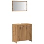 Mueble de baño con espejo de madera ingeniería roble artesanal von , Badezimmermöbel - Ref: Foro24-856043, Preis: 68,35 €, Ra...
