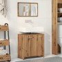 Mueble de baño con espejo de madera ingeniería roble artesanal von , Badezimmermöbel - Ref: Foro24-856043, Preis: 68,35 €, Ra...