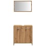 Mueble de baño con espejo de madera ingeniería roble artesanal von , Badezimmermöbel - Ref: Foro24-856043, Preis: 68,35 €, Ra...
