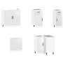 Mueble cocina Lucca blanco brillo 11 pzas madera contrachapada von , Küchenschränke - Ref: Foro24-3314953, Preis: 787,47 €, R...