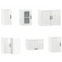 Mueble cocina Lucca blanco brillo 11 pzas madera contrachapada von , Küchenschränke - Ref: Foro24-3314953, Preis: 787,47 €, R...