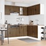 Mueble cocina Lucca roble marrón 11 pzas madera contrachapada von , Küchenschränke - Ref: Foro24-3314958, Preis: 692,91 €, Ra...