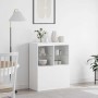 Aparador blanco 81x37x100 cm madera de ingeniería von , Schließfächer und Lagerschränke - Ref: Foro24-3318617, Preis: 137,27 ...