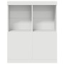 Aparador blanco 81x37x100 cm madera de ingeniería von , Schließfächer und Lagerschränke - Ref: Foro24-3318617, Preis: 137,27 ...