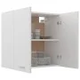 Hängeschrank für die Küche aus weißem Ingenieurholz 60x31x60 cm. von vidaXL, Küchenschränke - Ref: Foro24-801268, Preis: 55,4...