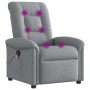 Sillón reclinable de masaje de tela gris claro von , Sessel - Ref: Foro24-4015626, Preis: 196,92 €, Rabatt: %