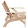 Silla adirondack de jardín madera maciza pino 75x77x77 cm von , Gartenstühle - Ref: Foro24-859327, Preis: 73,18 €, Rabatt: %