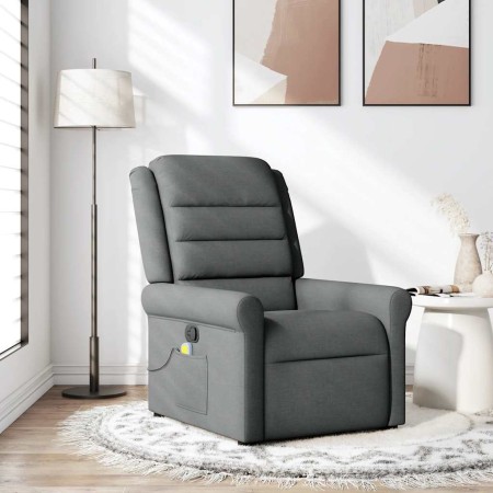 Sillón de masaje reclinable de tela gris oscuro von , Sessel - Ref: Foro24-4015647, Preis: 199,87 €, Rabatt: %