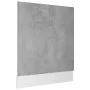 Betongraues Sperrholz-Geschirrspülerpaneel 59,5 x 3 x 67 cm von vidaXL, Küchenschränke - Ref: Foro24-802566, Preis: 31,25 €, ...