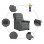 Sillón de masaje reclinable de tela gris oscuro von , Sessel - Ref: Foro24-4015647, Preis: 199,87 €, Rabatt: %