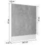 Betongraues Sperrholz-Geschirrspülerpaneel 59,5 x 3 x 67 cm von vidaXL, Küchenschränke - Ref: Foro24-802566, Preis: 31,25 €, ...