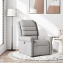 Sillón reclinable de tela gris nube by , Armchairs - Ref: Foro24-4015645, Price: 190,96 €, Discount: %