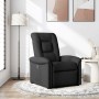 Sillón reclinable de tela negro by , Armchairs - Ref: Foro24-4015618, Price: 193,38 €, Discount: %