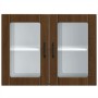 Armario pared cocina puerta de cristal Lucca roble marrón von , Küchenschränke - Ref: Foro24-853854, Preis: 84,43 €, Rabatt: %