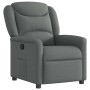 Sillón reclinable de tela gris oscuro by , Armchairs - Ref: Foro24-4015597, Price: 194,33 €, Discount: %