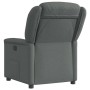Sillón reclinable de tela gris oscuro by , Armchairs - Ref: Foro24-4015597, Price: 194,33 €, Discount: %