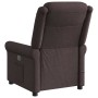 Sillón de masaje reclinable de tela marrón oscuro von , Sessel - Ref: Foro24-4015651, Preis: 214,15 €, Rabatt: %