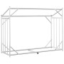 Leñero cubierta lluvia 151x60,5x110,5 cm acero galvanizado von , Brennholztaschen und -halter - Ref: Foro24-4104941, Preis: 7...