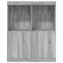 Aparador madera de ingeniería gris sonoma 81x37x100 cm von , Schließfächer und Lagerschränke - Ref: Foro24-3318622, Preis: 11...