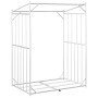 Leñero con protector de lluvia 150x100x200 cm acero galvanizado von , Brennholztaschen und -halter - Ref: Foro24-4104955, Pre...