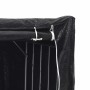 Leñero con protector de lluvia 150x100x200 cm acero galvanizado von , Brennholztaschen und -halter - Ref: Foro24-4104955, Pre...