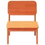 Silla de jardín madera maciza de pino marrón cera 60x52,5x72 cm de , Sillas de jardín - Ref: Foro24-859319, Precio: 67,54 €, ...