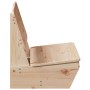 Sillas de jardín 2 uds madera maciza pino 60x64x70,5 cm von , Gartenstühle - Ref: Foro24-859312, Preis: 120,60 €, Rabatt: %