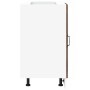 Mueble bajo para fregadero de madera ingeniería roble ahumado by , Kitchen cabinets - Ref: Foro24-854293, Price: 80,21 €, Dis...